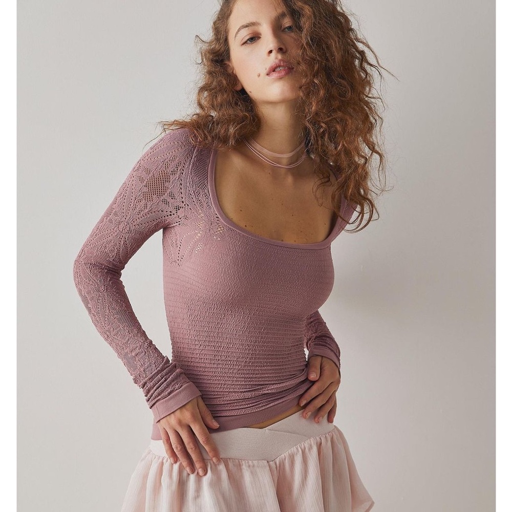 Free People So Many Likes Long Sleeve NWT